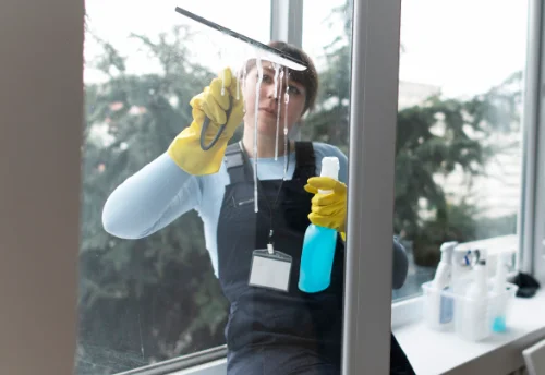 Nettoyage de vitres intérieures et extérieures à Saussan